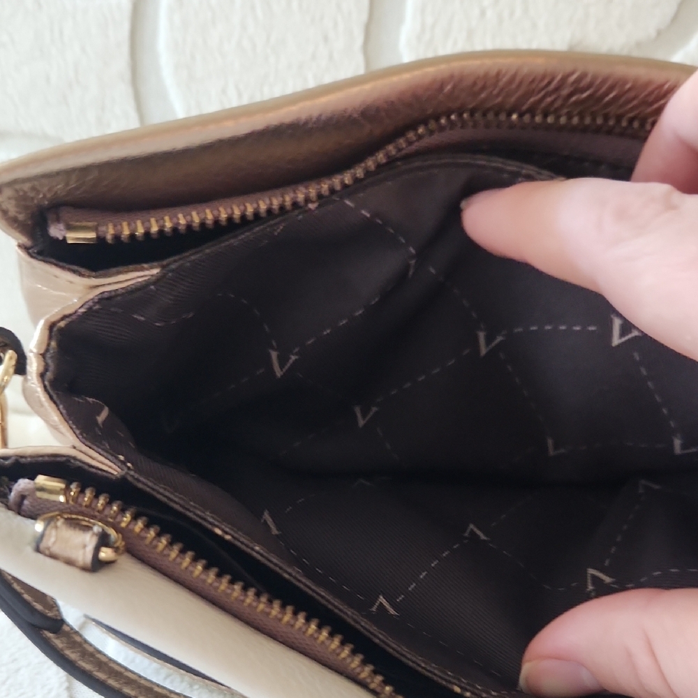 Vince Camuto Cream Textured Women's Bag - Picture 6 of 8